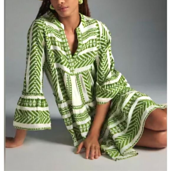 RARE FIND* Anthropologie Devotion Twins Ella dress size Med $330 - Picture 1 of 11